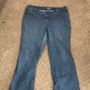 Women’s Lee 18W Medium Bootcut Blue Jeans